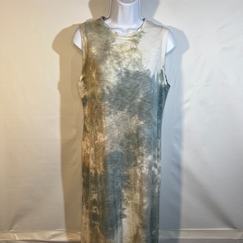 Universal Threads Long Tank T-Shirt Tie Dye Dress Size Small